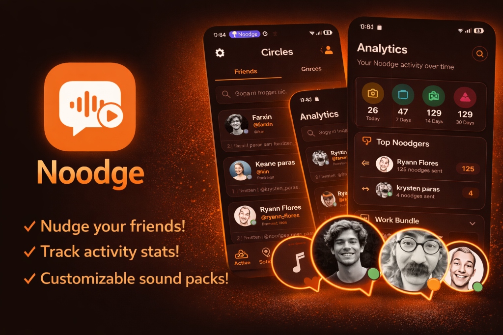 Noodge App Interface
